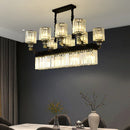 GobekUsa Crystal Chandelier Light: Luxury Living Room Dining Bedroom Airy Elegance