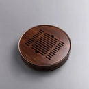 GobekUsa Bamboo Tea Tray Drainage Storage Kung Fu Tea Set Household Board
