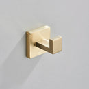 GobekUsa Brushed Gold Bathroom Set: Towel Bar, Robe Hook, Shelf, Tissue Holder & Accessories