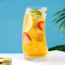 GobekUsa 450ml/300ml Sail-Shaped Glass Cups | Elegant Glassware for Tea, Juice