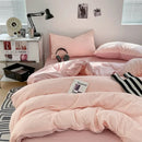 GobekUsa Bubble Cotton Quilt Sets | Ultra Soft Fitted Sheet Set | King Queen Bed Set