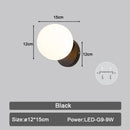 GobekUsa LED Wall Sconce with G9 Bulb for Indoor Lighting in Black Gold