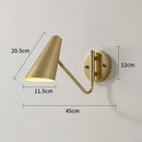 GobekUsa Adjustable E27 LED Wall Lamp Sconces Indoor Lighting Home Decor Bedroom Fixture