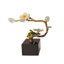GobekUsa Golden Tree Plum Blossom Crystal Handicraft Décor for Home Settings
