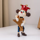 GobekUsa Clown Resin Art Statue Figure for Interior Decor and Home Spirit