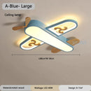 GobekUsa Kids Airplane Pendant Lights Wood Metal Sconces Nursery School LED