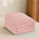 GobekUsa King Size Seersucker Quilt: Soft, Breathable, All-Season Comforter