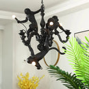 GobekUsa LED Pendant Chandeliers for Home Decor, Modern Indoor Hanging Light Lamps