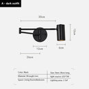 GobekUsa Adjustable Swing Arm Wall Lamp for Bedroom, Restaurant, and Luxury Ambiance