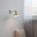 GobekUsa Ceramic LED Wall Light with Copper Arm Socket for Bedroom Living Room