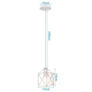 GobekUsa Iron Frame Retro Led Pendant Light for Kitchen Dining Living Room
