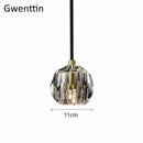 GobekUsa K9 Crystal Pendant Lights: Modern Nordic Gold Hanging Lamp for Living Room, Kitchen Home Decor.