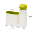 GobekUsa Bathroom Shampoo Soap Dispenser Container Holder - Portable Plastic Liquid Soap Storage