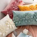 GobekUsa Handmade Flower Cushion Cover - Light Luxury Decorative Pillows