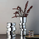 GobekUsa Glass Vase Hydroponics Twist Shape Terrarium Decoration Accessories