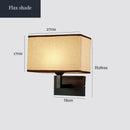 GobekUsa Hotel Fabric Wall Lamp: Nordic Modern Style, Chinese-Inspired. Bedroom, Staircase, and Bedside Lighting Solution.