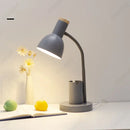GobekUsa Cute Nordic Desk Lamp with Pen Holder for Home Office and Bedroom