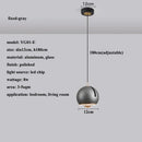 GobekUsa Adjustable Angle LED Pendant Light: Modern Stretchable Chandelier for Home Decor
