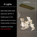 GobekUsa LED Light Guide Ceiling Chandelier modern Novelty for Home Decor Lighting