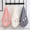 GobekUsa Cartoon Soft Hand/Face Towel | Coral Fleece Quick-drying Towel