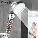 GobekUsa 3-Function High Pressure Water Saving Spa Shower Head with Switch Button