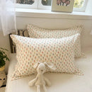 GobekUsa Korean Floral Cotton Pillowcase 40x60cm, 48x74cm, 50x80cm, Home Cushion Cover