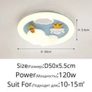 GobekUsa Kids Ceiling Light: Minimalist Pink Blue Lamp for Bedroom or Living Room