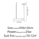 GobekUsa LED Chandelier: Modern Indoor Lighting for Bedroom, Living Room, Study Hall