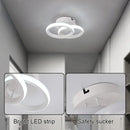 GobekUsa Acrylic LED Ceiling Light: Modern Home Decor Lighting for Bedroom, Aisle, Balcony, Corridor