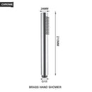 GobekUsa Brass Handheld Shower Head in Brushed Golden Finish