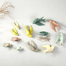 GobekUsa Flying Bird Ceramic Wall Ornament Simulation Room Decoration Indoor Accent