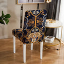 GobekUsa Bohemian Mandala Stretch Chair Cover Slipcovers - Elastic Seat Case for Banquets