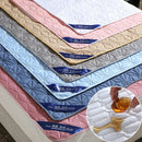 GobekUsa Cotton Quilted Waterproof Bed Protector Pad for Elderly, Children, Mother Child