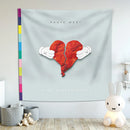 GobekUsa Kanye's West Wall Tapestry: Music Album Cover Poster for Bedroom Decoration