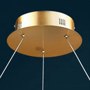 GobekUsa K9 Crystal Round Chandelier: Modern LED Pendant Lamp for Home, Living Room, Bedroom, Lobby