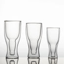 GobekUsa Bottle Style Double Wall Mugs Beer Wine Glasses Whiskey Champagne Glass