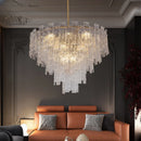 GobekUsa Crystal Chandelier: Postmodern LED Pendant Light for Home Decor