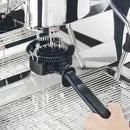 GobekUsa Coffee Machine Cleaning Brush - Brewing Head Cleaner Tool & Mini Spoon