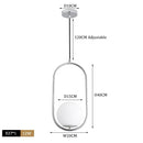GobekUsa Glass Ball Pendant Lights LED Kitchen Living Room Suspension Luminaire