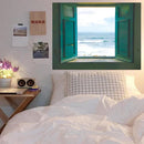 GobekUsa Dreamy Window Scenery Tapestry Wall Hanging for Room Decor