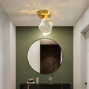 GobekUsa Gold Minimalist LED Wall Lamp for Living, Bedroom, Kitchen, and Restaurant Lighting