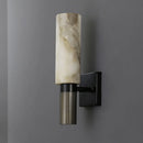 GobekUsa Alabaster Copper Wall Lamp | Luxury Marble Sconce LED Light | Bedroom Living Room Fixture