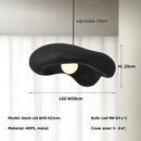 GobekUsa Creamy Style Wabi Sabi G9 LED Pendant Lights - Home Decor Hang Lamp