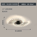 GobekUsa LED Indoor Ceiling Light: Modern Art Luster for Bedroom Hall Living Kids Room