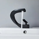 GobekUsa Gold Bathroom Faucet | Deck Mounted Sink Tap | Hot and Cold Basin Mixer