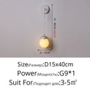 GobekUsa Bear Bedroom Wall Lamp: Modern Chandelier for Living Room, Study & Dining Room