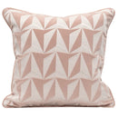 GobekUsa Lahulpe Navy Blue Velvet Cushion Cover with Constellation Embroidery, 45x45cm