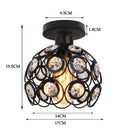 GobekUsa Glass Crystal LED Ceiling Chandelier for Home Decor