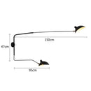 GobekUsa Industrial Nordic Wall Lamp for Bedroom, Living Room LED Fixture
