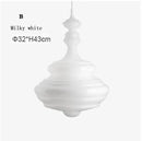 GobekUsa Glass Chandelier: Modern Art Dining Room & Living Room Decor Lighting